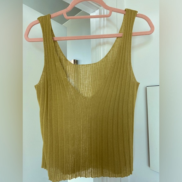 Oak + Fort Ribbed Knit Tank - Picture 2 of 5